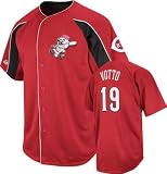 Joey Votto Cincinnati Reds Red Double Play Jersey