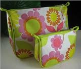 Clinique Floral Cosmetic Bags (2 Pieces)