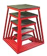 Red Plyometric Platform (Plyo Box) Set: 6", 12", 18", 24", 30" Red Plyometric Platform (Plyo Box) Set: 6", 12", 18", 24", 30"