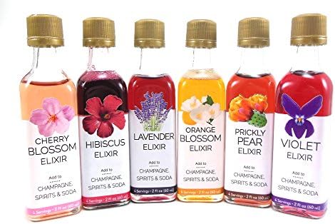 Floral Elixir Handcrafted Natural Drink Mixers - Sample Pack