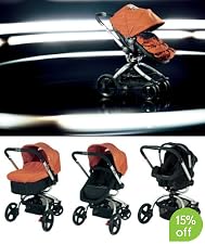 Mothercare Spin Pushchair - Russet Orange