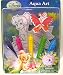 Tinkerbell Bath Tub Aqua Art Draw in the Tub 5 Crayons , Sponge and Decal
