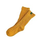 Plus Nao(プラスナオ) 子供用 靴下 ソックス クルーソックス シンプル 無地 バイカラー コットン 女の子 男の子 ベビー キッズ 下着 くつ下 ベビー キッズ ジュニア 7-10歳 グリー