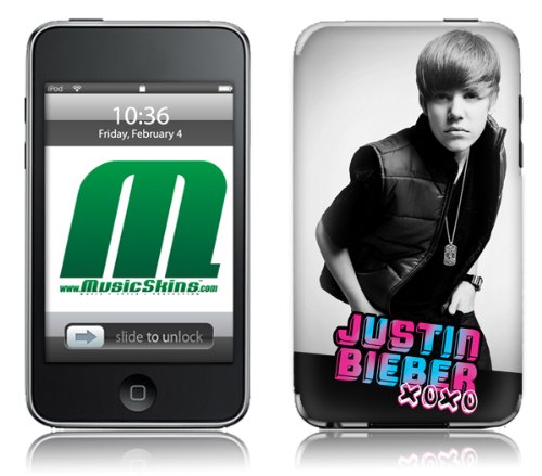 ipod touch 4th generation cases and skins. MusicSkins Justin Bieber XOXO Case for Apple iPod Touch 2nd/3rd Gen. MusicSkins : Accessory : CE