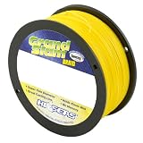 Hi-Seas Grand Slam Braid Line, 50 Pound Test, Fluorescent Yellow, 150-Yard