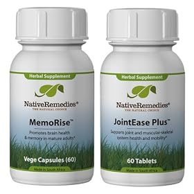 Click here to buy Native Remedies JointEase and MemoRise ComboPack by Native Remedies.
