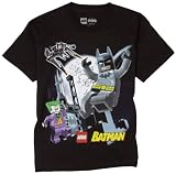 Bioworld Boys 8-20 Batman Lego With Joker Tee,Black,S (6/7)