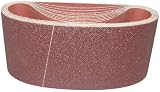 Magnate K4X21.75S8 4 x 21-3/4 Sanding Belt - Aluminum Oxide - 80 Grit; X Weight; 10 Belts/Pkg