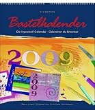 Bastelkalender, blau, Format 24 x 21,5 cm 2009