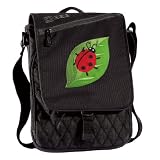 Cute Ladybugs IPAD Tablet E-reader Shoulder Bag Carrier Holder fits Tablets, E-readers and Netbooks such as Ipad, Ipad 2, Kindle, Nook. ~ Broad Bay