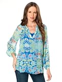 A Pea in the Pod Collection: Ella Moss Long Sleeve Paisley Print Maternity Blouse