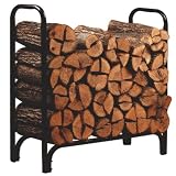 Search : Panacea 15203 Deluxe Outdoor Log Rack, Black, 4-Feet