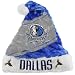 Dallas Mavericks Mistletoe Santa Hat