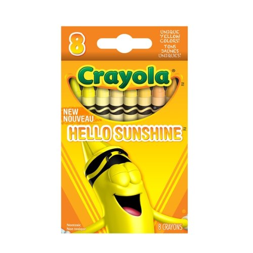 Crayola Hello Sunshine Crayons 8 count (221508)