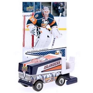 NEW YORK ISLANDERS 2008 09 NHL Zamboni with RICK DIPIETRO Trading Card by 