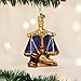 Old World Christmas Ornaments: Scales Of Justice Glass Blown Ornaments for Christmas Tree (36160)