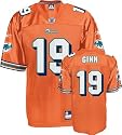 Ted Ginn Jr. Youth Jersey: Reebok Orange Replica #19 Miami Dolphins Jersey