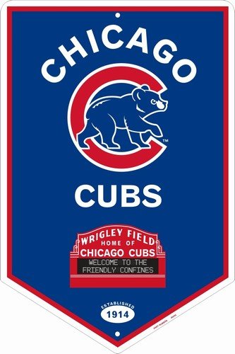 Chicago Cubs Parking Sign