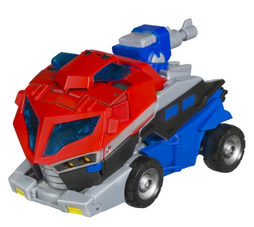 Childrens Toyshop  Toys : Transformers Animated Voyager Optimus Prime Figure