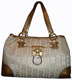 Etienne Aigner Purse Handbag Logan Collection Ivory Gold Signature Print Reviews Etienne Aigner Purse Handbag Logan Collection Ivory Gold Signature Print Reviews