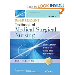 Buy Brunner and Suddarth's Textbook of Medical-Surgical Nursing (Two Volume Set) Twelfth Edition by Suzanne C. Smeltzer, Brenda Bare, Janice L. Hinkle and Kerry H. Cheever
