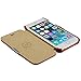 iPhone 6s/6 Case, Benuo [Luxury Series] [Slim Style] Genuine Leather Folio Flip Corrected Grain Leather Case with Magnetic Closure for iPhone 6/iPhone 6s 4.7 inch (Red)
