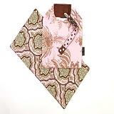 Bella Tunno - Girly Pink Vines and Paisley Bib Bundle (3-piece set)