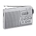 Sony ICF-M 260/S Tragbares Radio silber