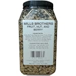 Mills Brothers Fruit, Nut & Berry Premium Wild Bird Mix in Easy Pour & Store Container