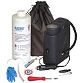 ELASTOFIT Reifen Pannenset Starter Plus mit LED Mini-Taschenlampe Dichtmittel 10 Jahre haltbar Reparaturset