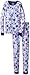 Hatley Little Girls'  Pajama Set - Lilac Flowers
