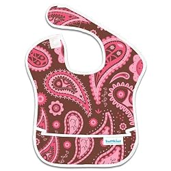 Bumkins Waterproof SuperBib - Raspberry Paisley