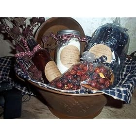 Large Gift Basket-Rusty Colandar secret crush(pink)