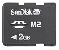 SanDisk 2 GB Memory Stick Micro (M2) w/ Adapter (SDMSM2-2048, Bulk Packaging)