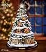 Thomas Kinkade Night Before Christmas Artificial Tabletop Christmas Tree: Christmas Decor by The Bradford Editions