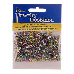 10/0 Trans. Rainbow Seed Beads, Multi Mix