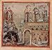 Masters of the Vergilius Vaticanus (The Aeneid of Virgil, Book I, Scene: construction...