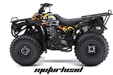 AMR Racing Kawasaki Bayou 250, Bayou 220, Bayou 300 ATV Quad, Graphic Kit - M...