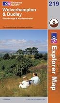 Wolverhampton and Dudley, Stourbridge and Kidderminster (OS Explorer Map)