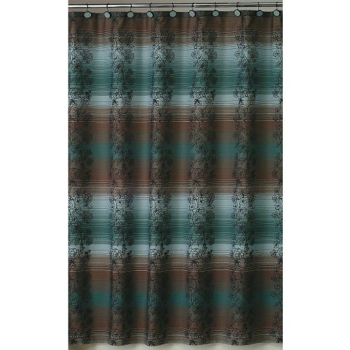 Best Price Floral Dimensions Fabric Shower Curtain