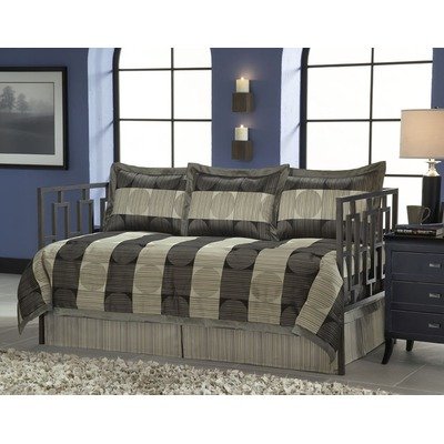 5pc Southern Textiles Skyline Daybed Ensemble Comforter Bedding Set