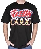 FAMOUS STARS & STRAPS Travis Barker Feelin Good Mens Logo T-Shirt Tee Top Family BMX Skate FSAS