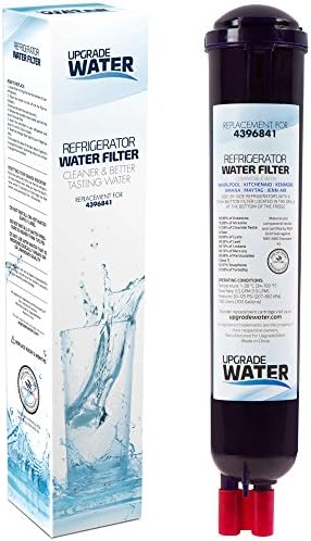 UpgradeWater Premium Refrigerator Water Filter - Replacement for Whirlpool PUR - Compatible with 4396841, 4396710, 469020, W10186667 &amp; More