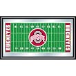 OSU Framed Football Field Mirror