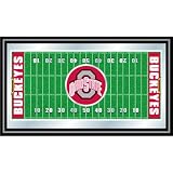 OSU Framed Football Field Mirror
