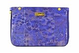PurseN Metallic Blue Small Handbag Organizer Insert
