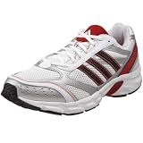 adidas Men's Duramo 2 Running Shoe,White/Red/Black,6.5 4E