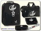 Eigenschaften Take it Easy / Thorka GmbH / Take it Easy Schulrucksack Set 4 tlg. Scorpio Schwarz / 28004.345-4 tlg.