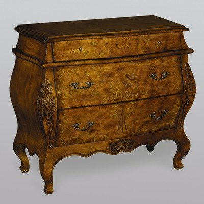 Bombe Chest in Medium Brown