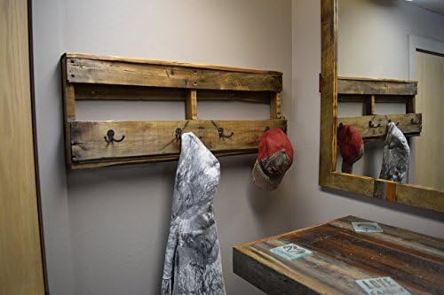 Pallet coat rack
